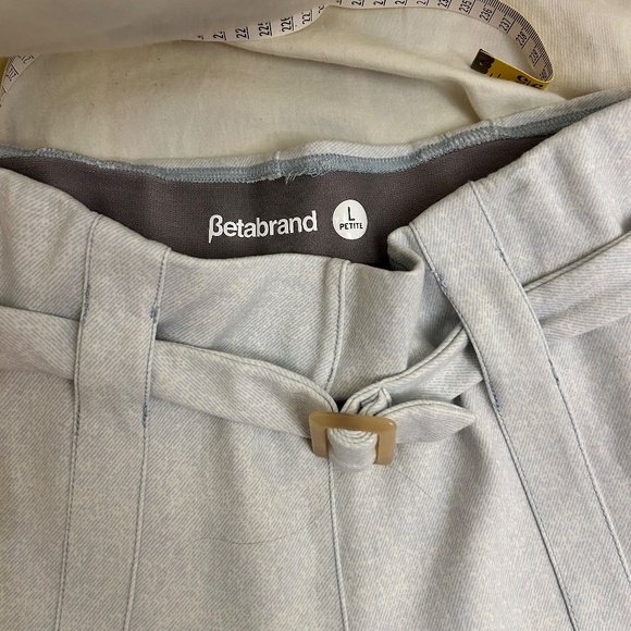 Betabrand Ponte Knit Blazer & Pants Set – Gray Stretch Workwear (Medium) - Picture 2 of 13